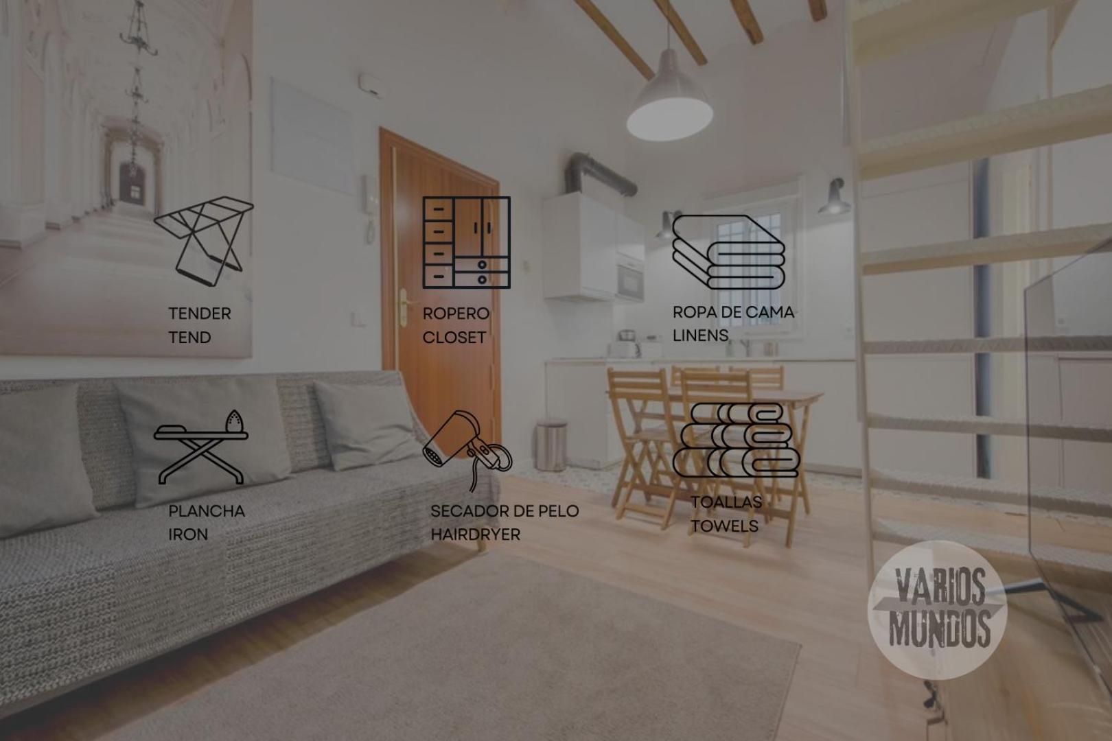 Appartamento Cozy Loft En Chamberi Calle Ponzano Madrid Esterno foto